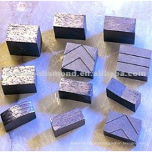 different shape of diamond segments for saw blade and abrasive tools